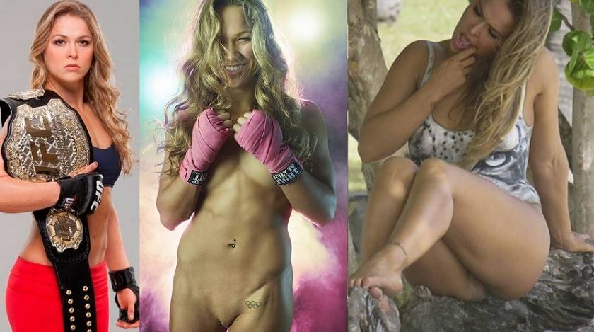 Ronda Rousey - Hot Athlete Fully Naked For ESPN Magazine and Sports Illustr...